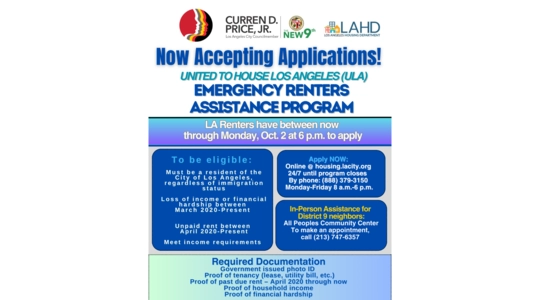 Rentals Assistance Program 