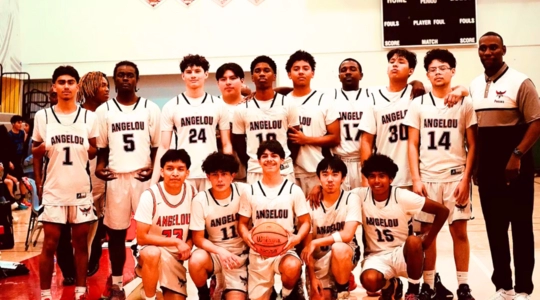 Maya Angelou HS Boys Basketball Team