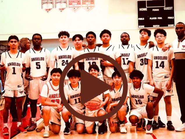Maya Angelou HS Boys Basketball Team 