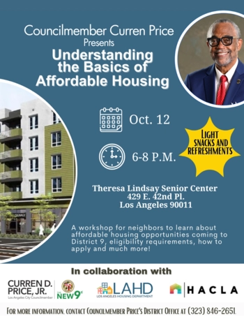 Affordable Housing Workshop