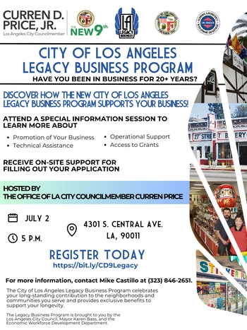 Legacy Business Program